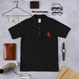 LEAP FORWARD EMBROIDERED MEN POLO SHIRT
