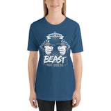 I WANT TO BE A BEAST: Short-Sleeve Unisex T-Shirt [Antonio Ortiz Quote]