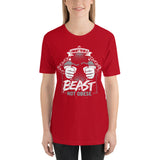 I WANT TO BE A BEAST: Short-Sleeve Unisex T-Shirt [Antonio Ortiz Quote]