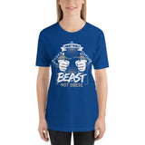 I WANT TO BE A BEAST: Short-Sleeve Unisex T-Shirt [Antonio Ortiz Quote]