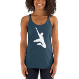 LEAP FORWARD STAR GIRL RACERBACK TANK